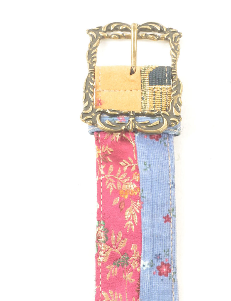 Patchwork Fashion Belt - L