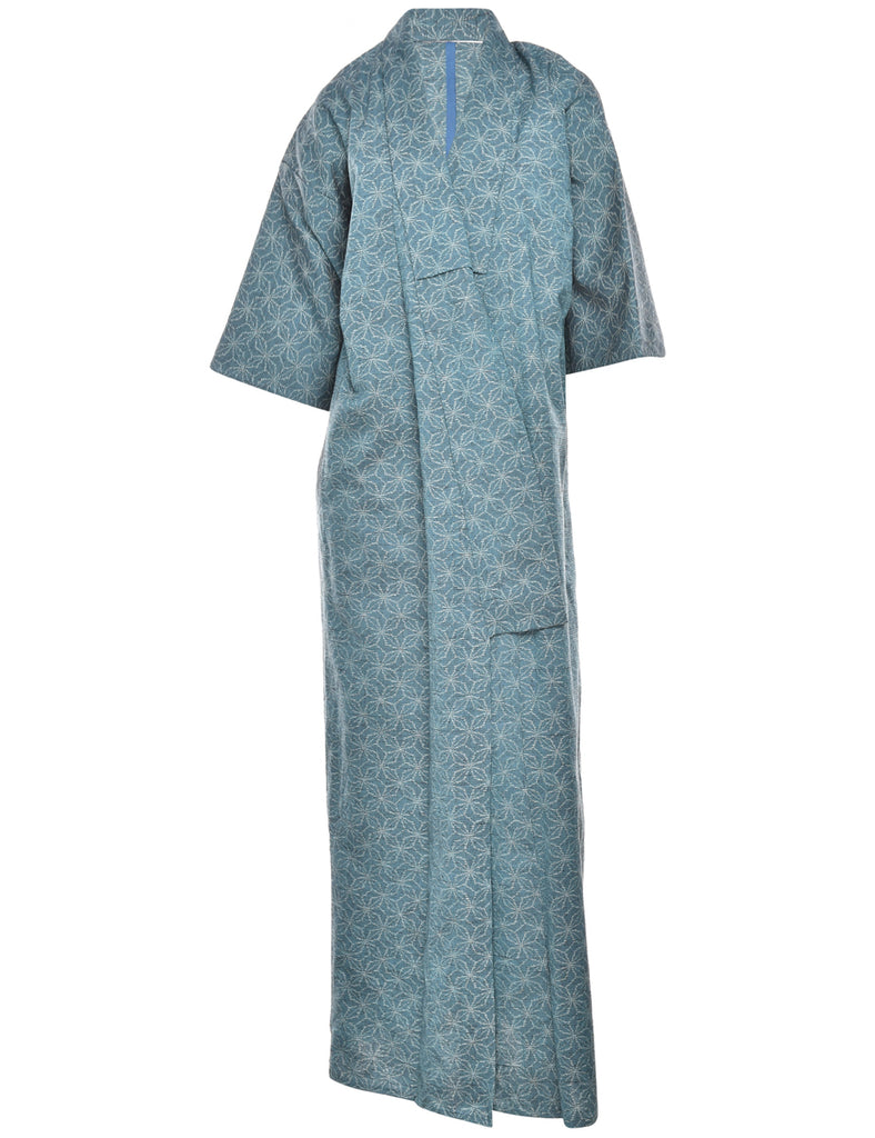 Pattern Full Length Kimono - L