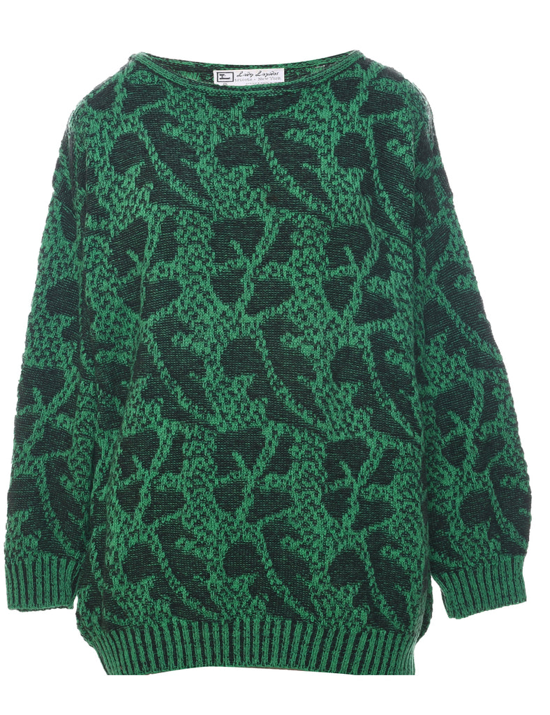 Patterned Jumper - L