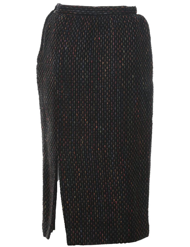 Patterned Maxi Skirt - S