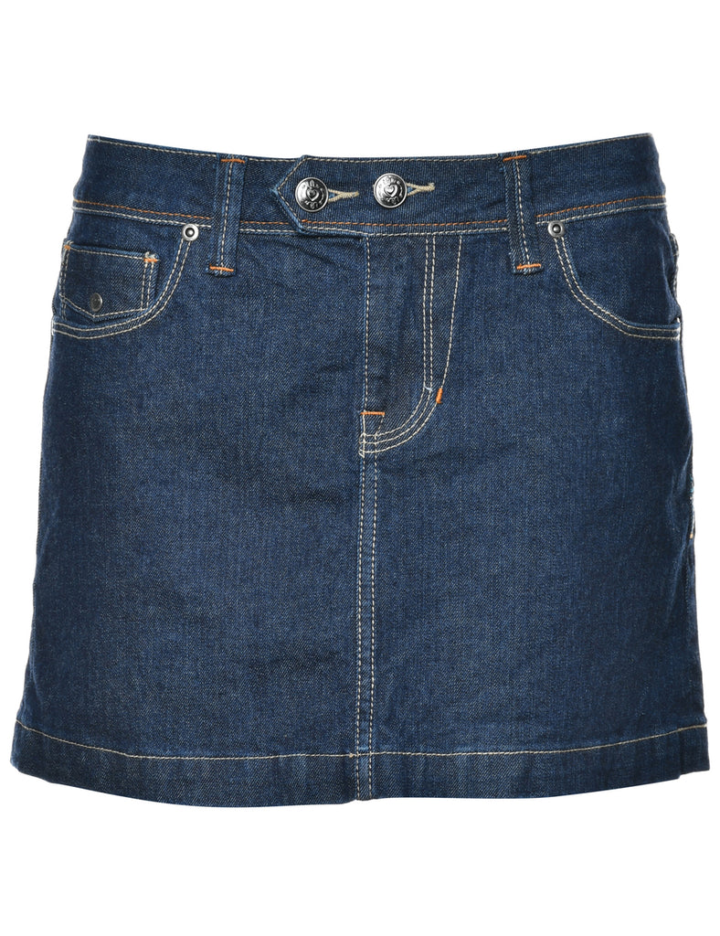 Pencil Shape Denim Skirt - M