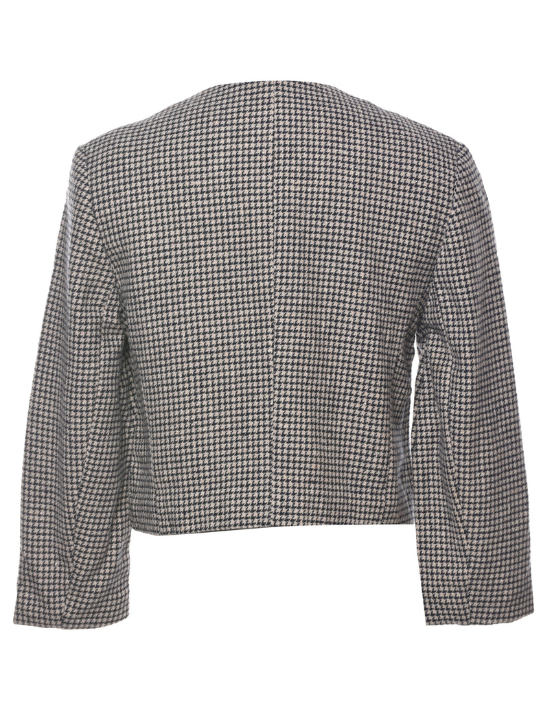 Pendleton Dogtooth Wool Jacket - M