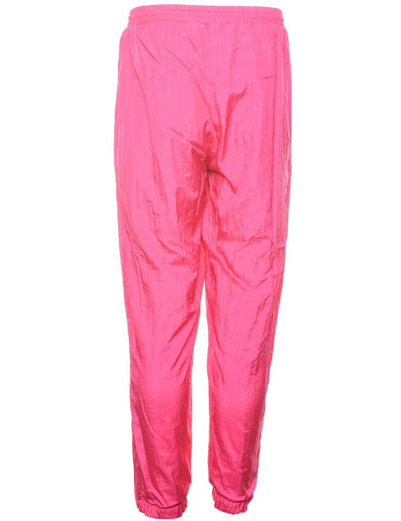 Pink 1980s Track Pants - W27 L30