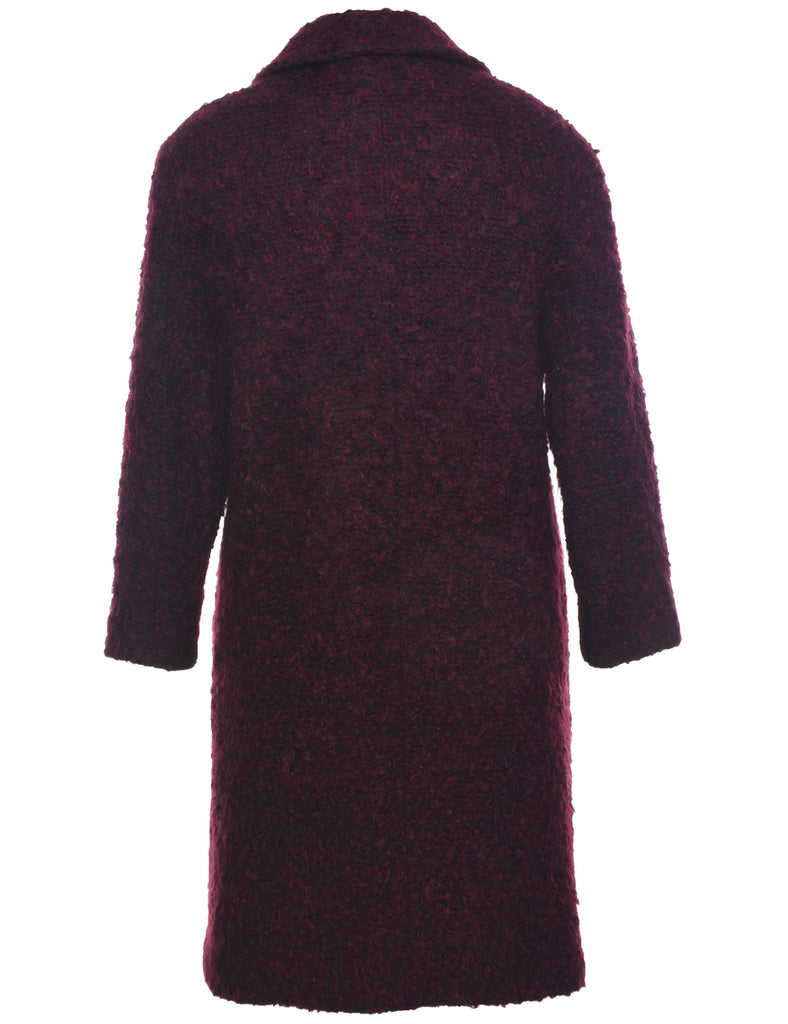 Plum Coat - M