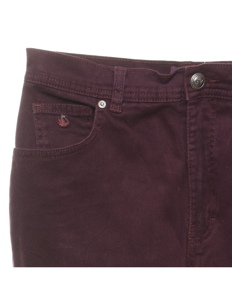 Plum Tapered Jeans - W30 L29