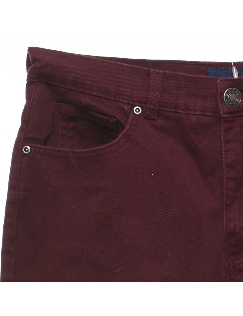 Plum Tapered Jeans - W30 L29