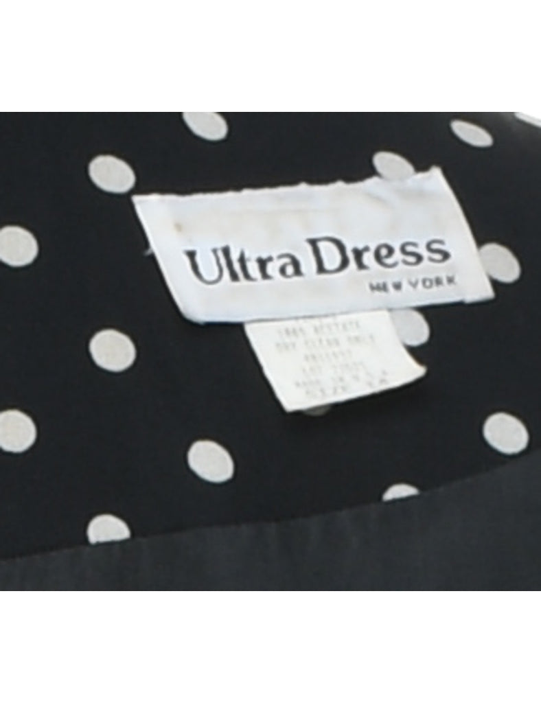 Polka Dot  Dress - L