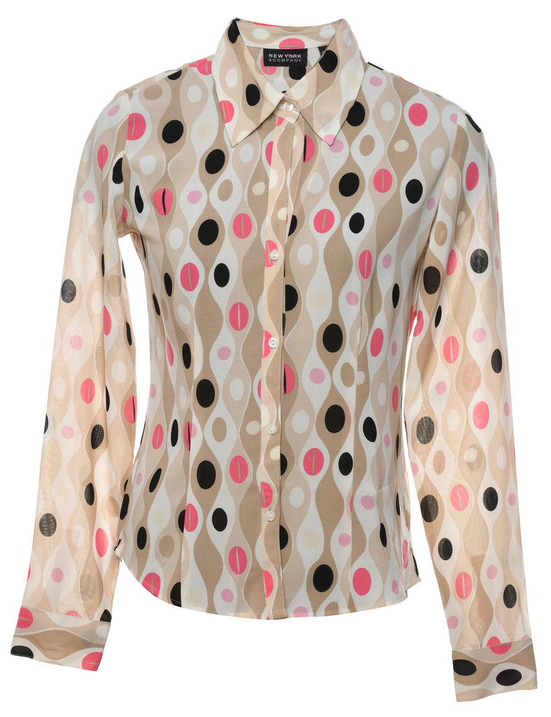 Polka Dot Shirt - XS