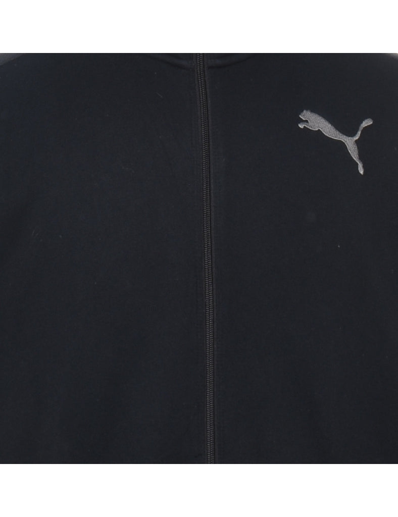 Puma Black Track Top - L