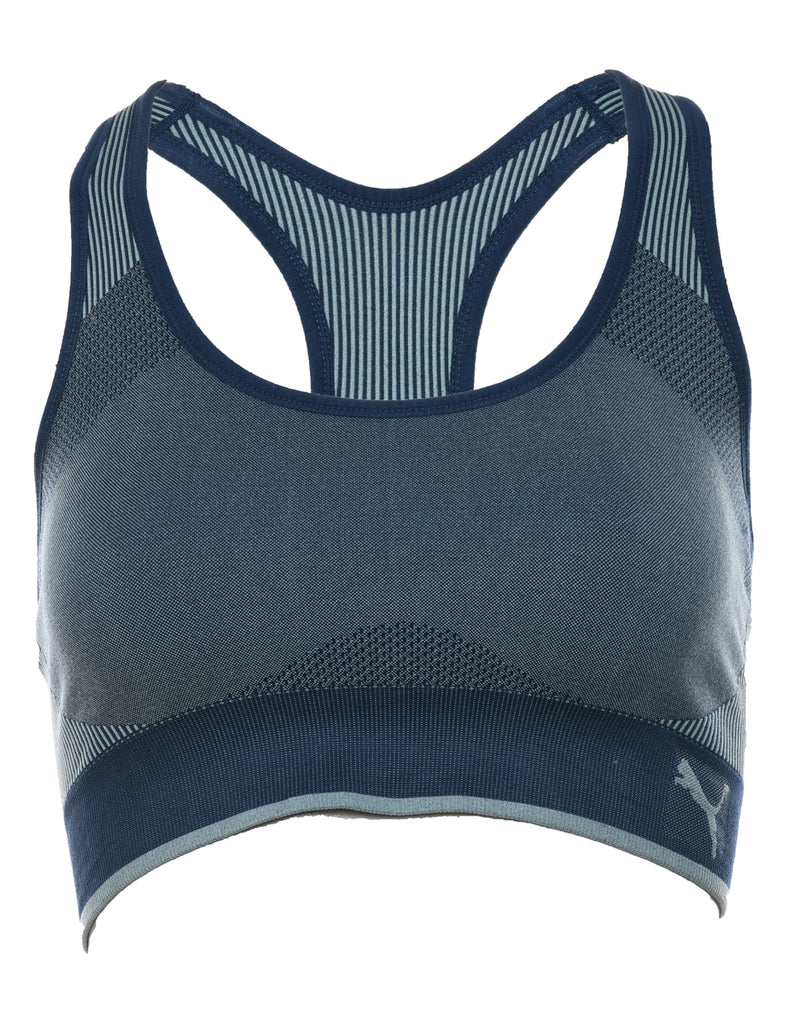 Puma Navy Sports Bra - S