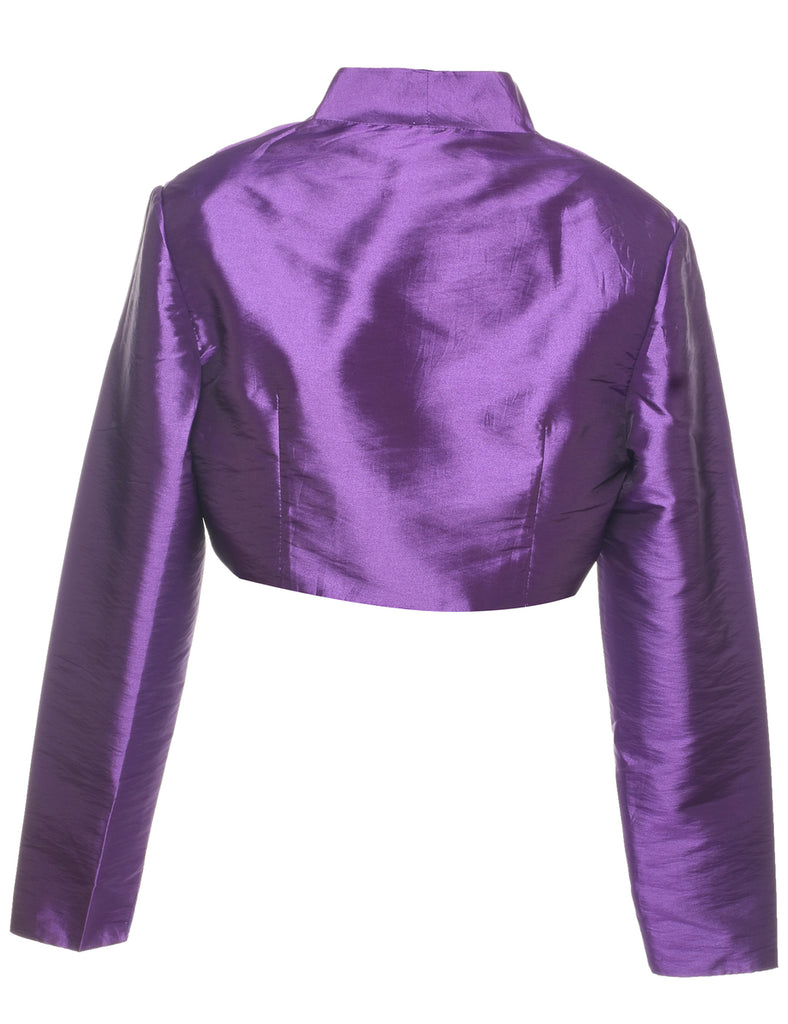 Purple Evening Jacket - M