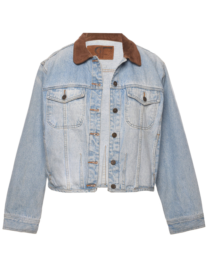 Rafaella Light Wash Denim Jacket - XL