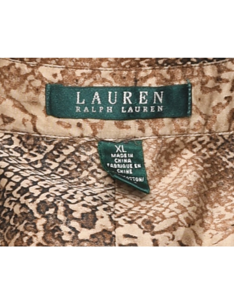 Ralph Lauren Animal Print Shirt - XL