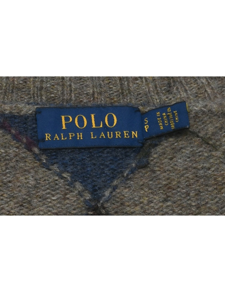 Ralph Lauren Argyle Jumper - S