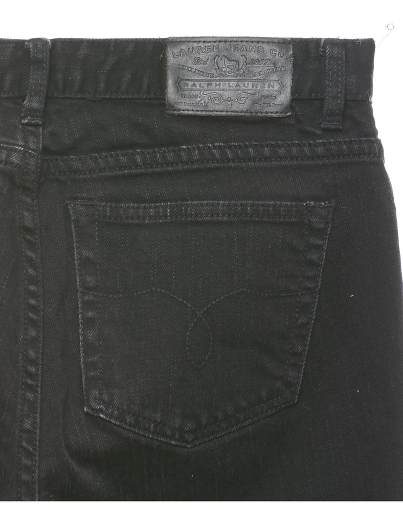 Ralph Lauren Bootcut Black Classic Jeans - W26 L27