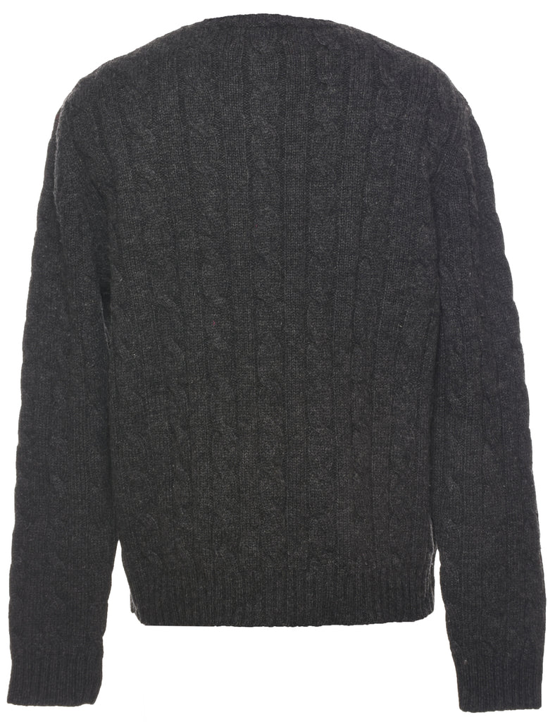 Ralph Lauren Cable Knit Jumper - L