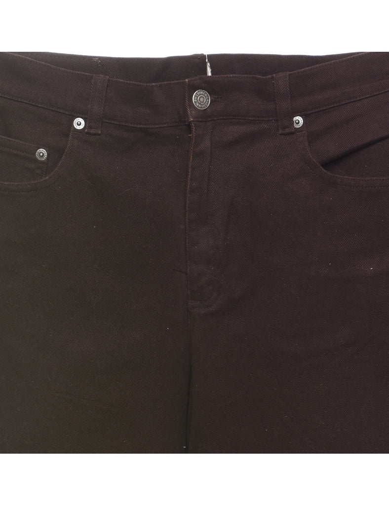 Ralph Lauren Dark Brown Tapered Jeans - W30 L32