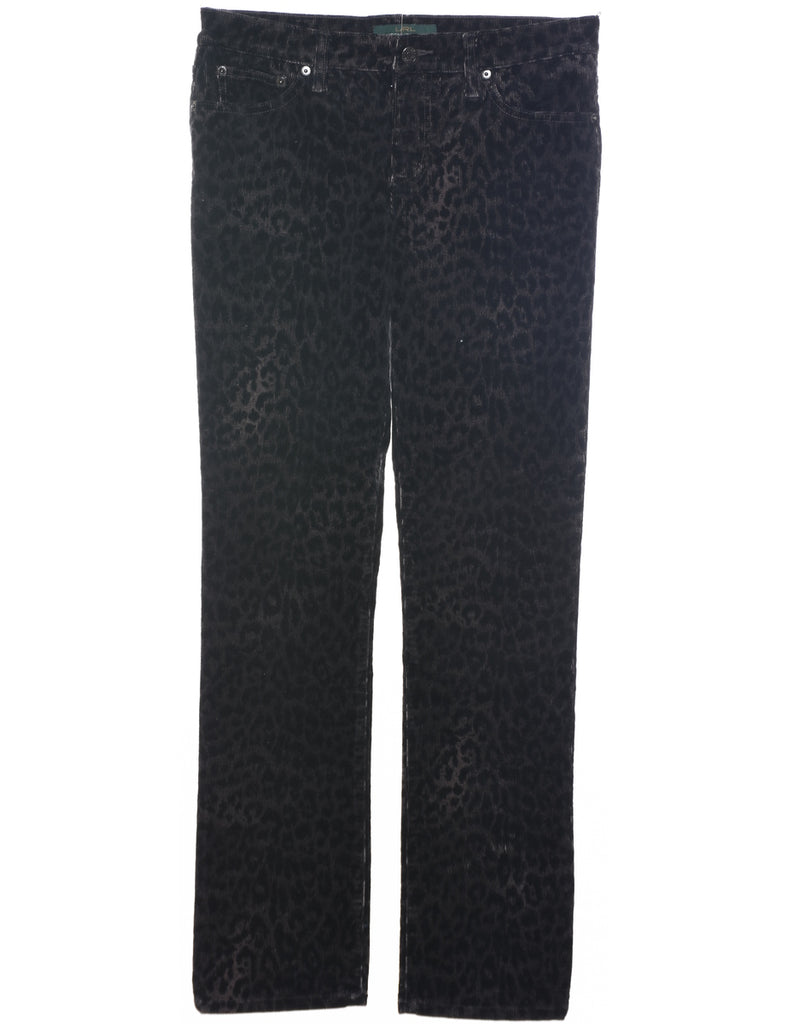 Ralph Lauren Leopard Print Trousers - W31 L32