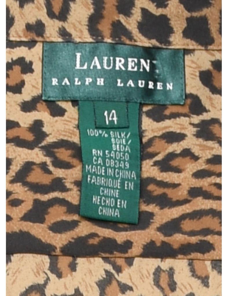 Ralph Lauren Leopard Shirt - XL