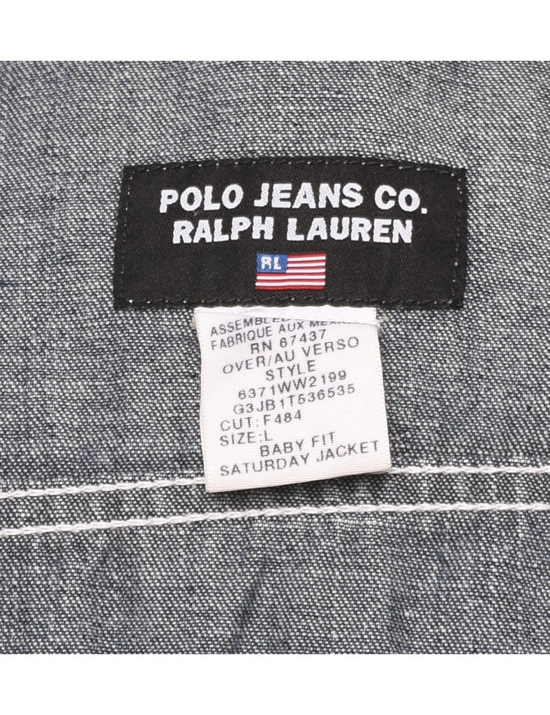 Ralph Lauren Medium Wash Denim Jacket - L