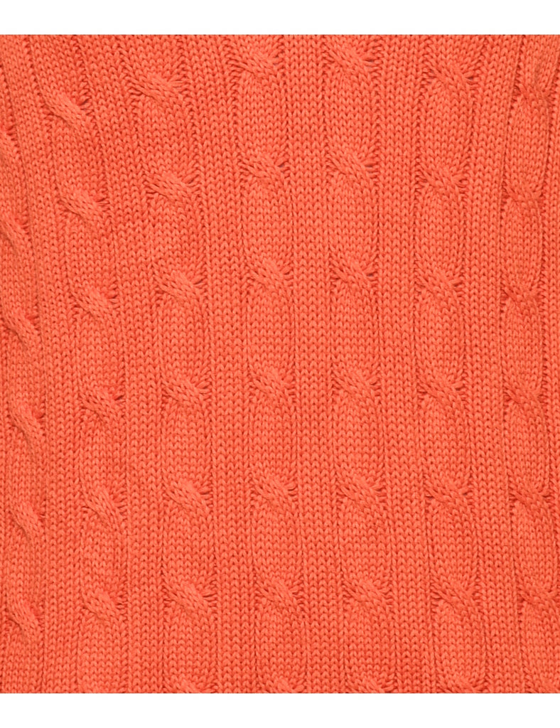 Ralph Lauren Orange Jumper - L