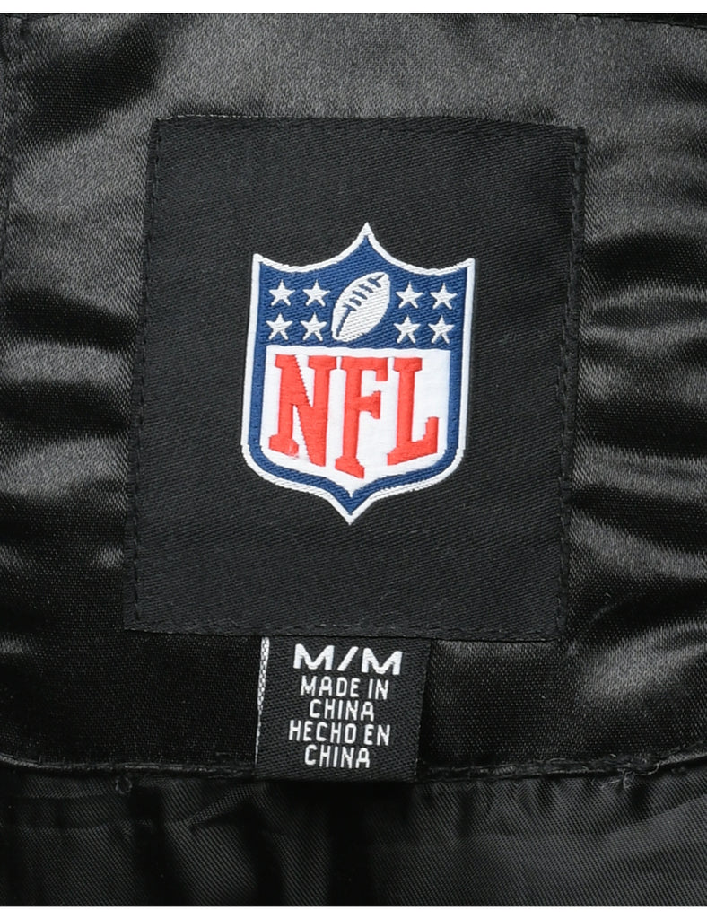 Ravens Hooded NFL Ski Vest - M