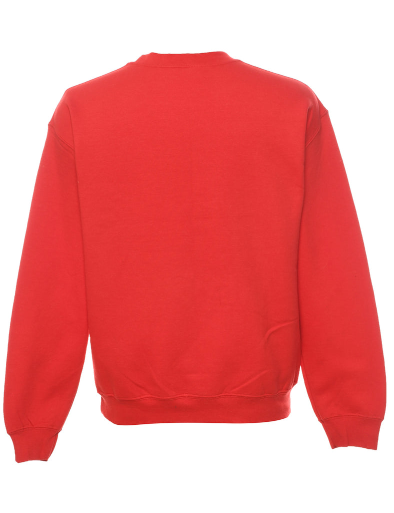 Red Christmas Sweatshirt - M