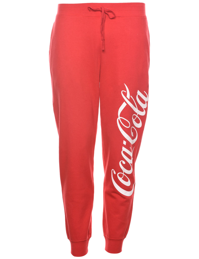 Red Coca Cola Jogging Bottoms - W30 L28