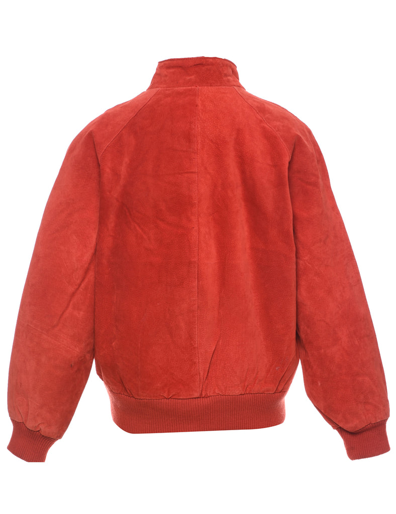 Red Suede Jacket - M