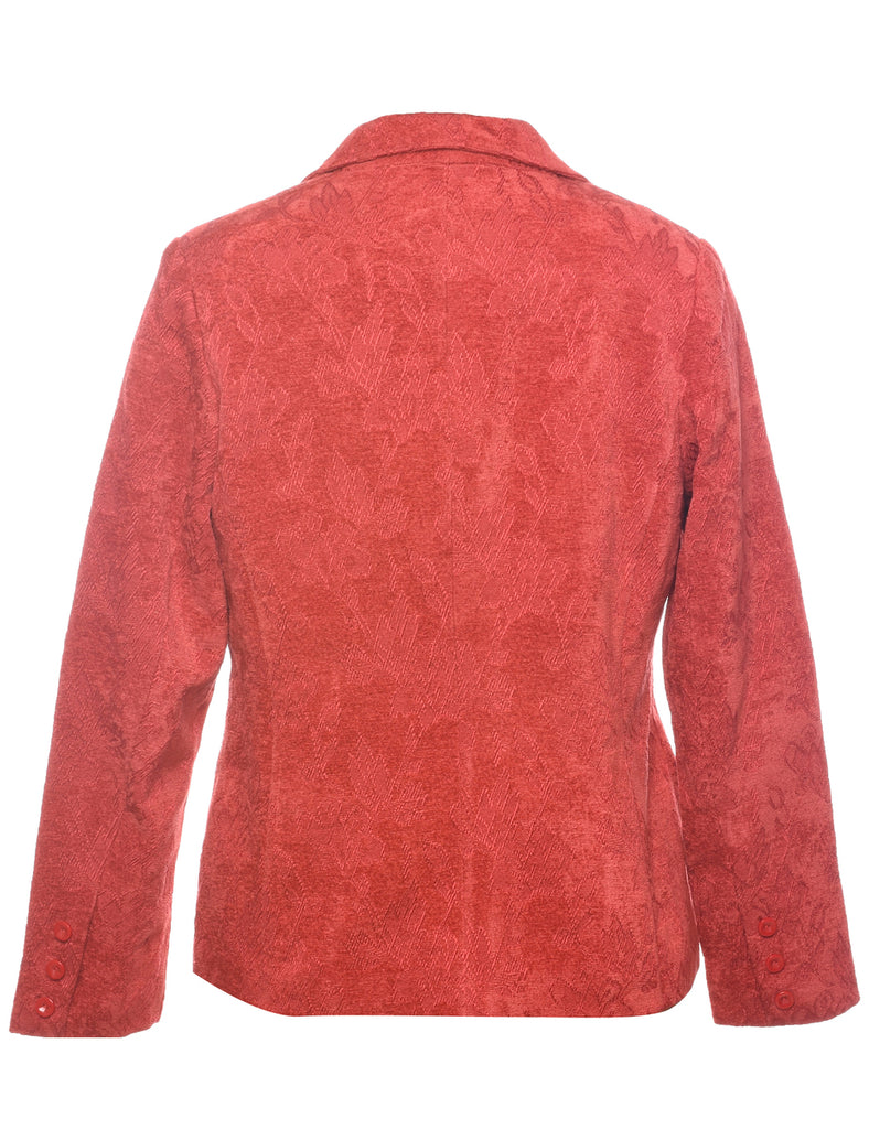 Red Tapestry Jacket - L