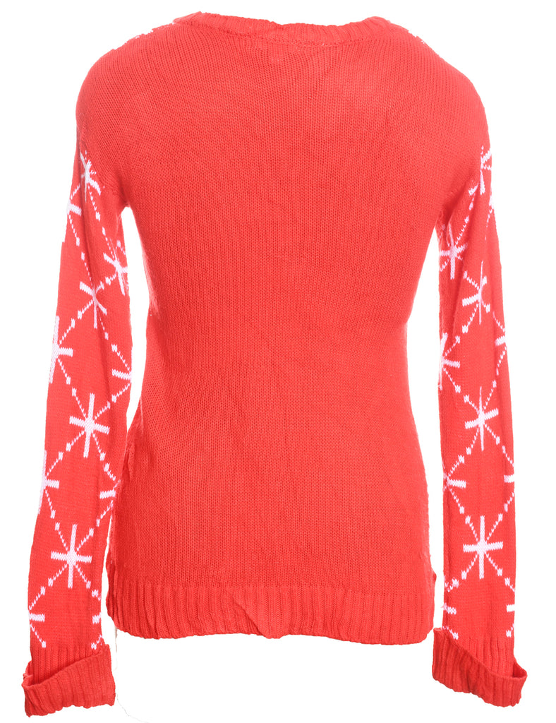 Reindeer Christmas Jumper - XS