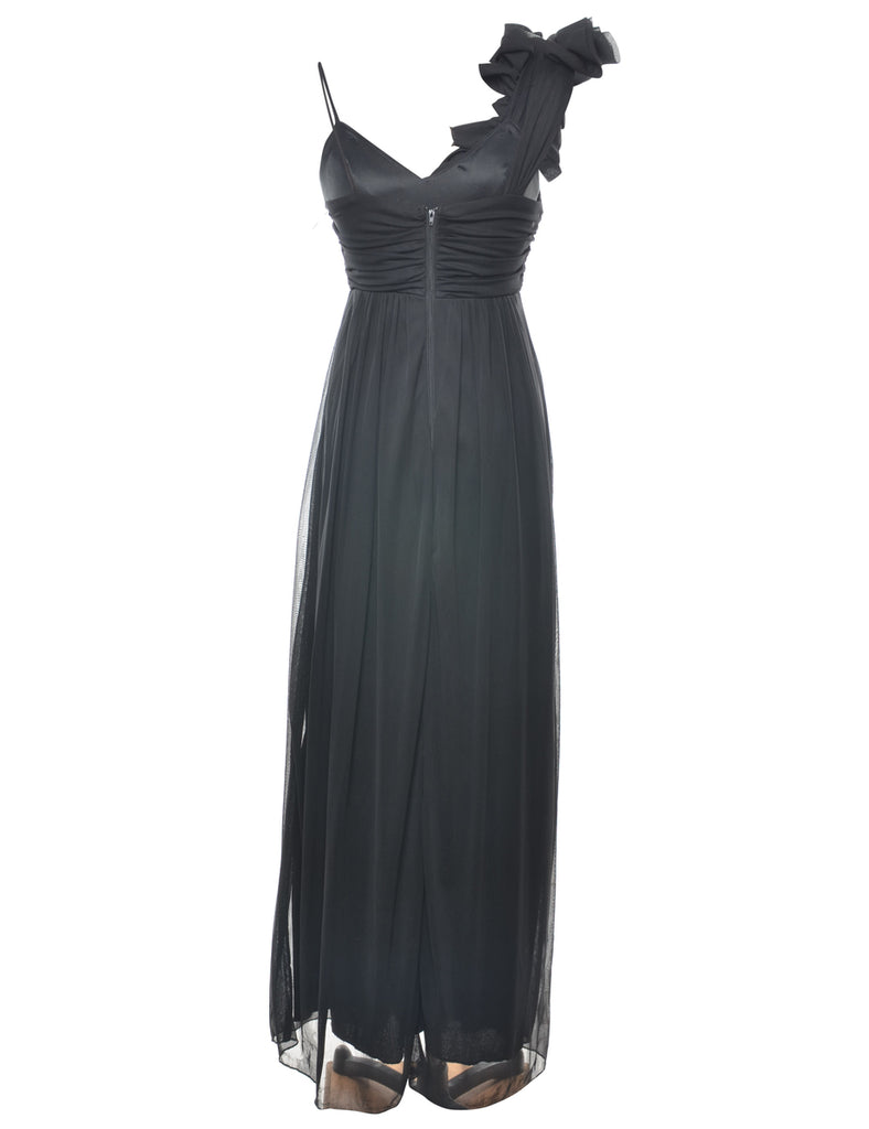 Ruffled Evening Dress - XS