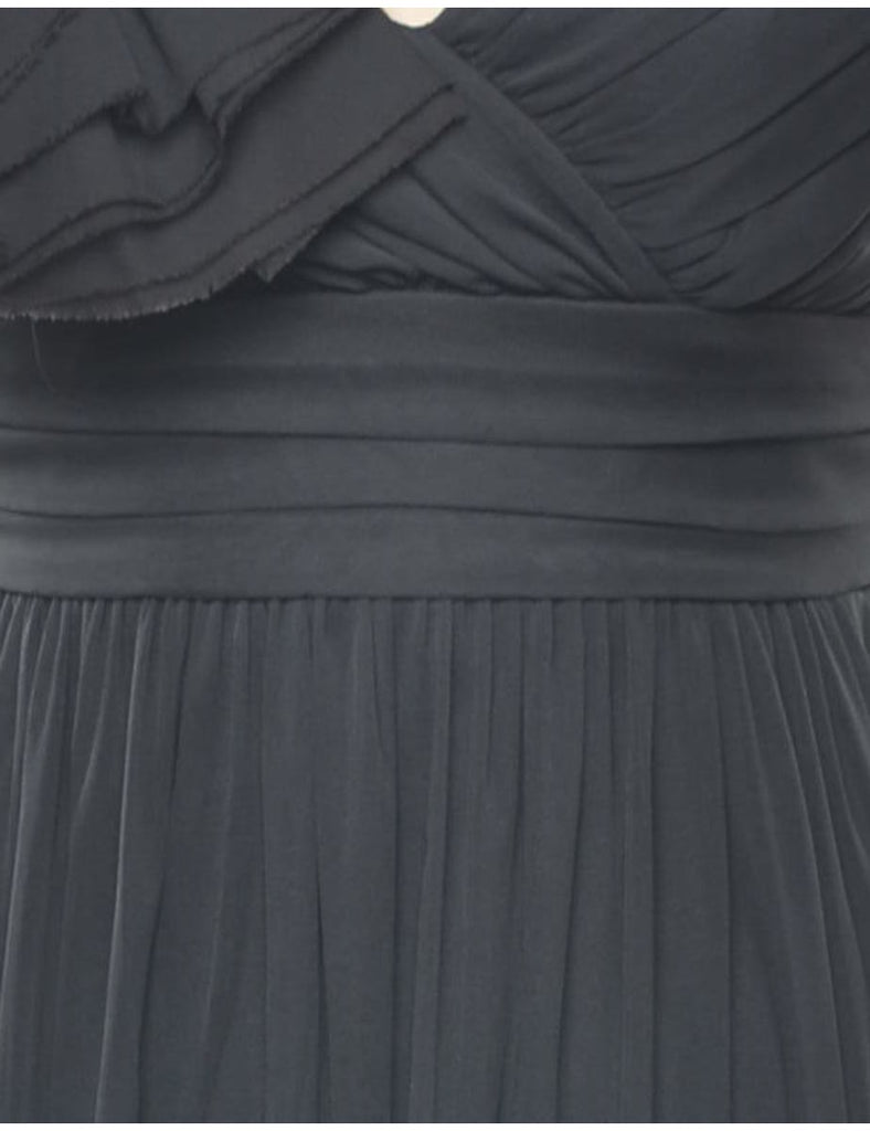 Ruffled Evening Dress - XS