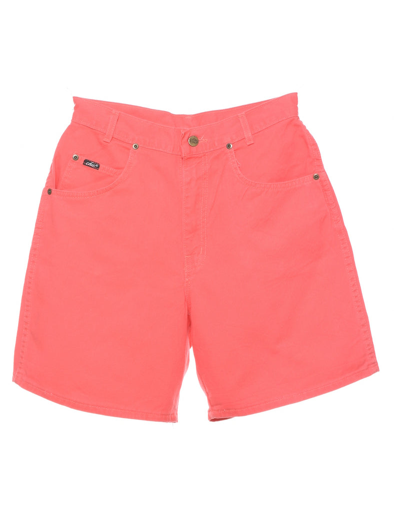 Salmon Pink Denim Shorts - W28 L6