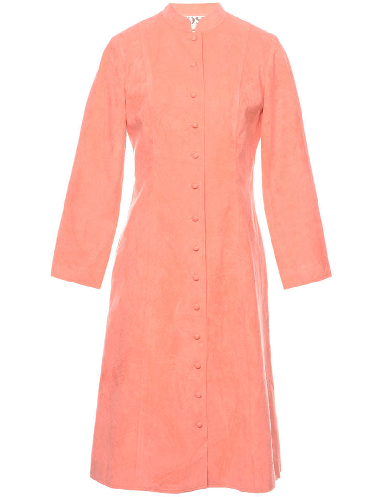 Salmon Pink Dress - M