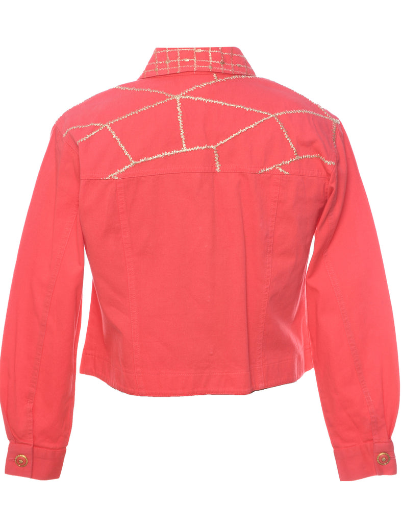 Salmon Pink Jacket - M