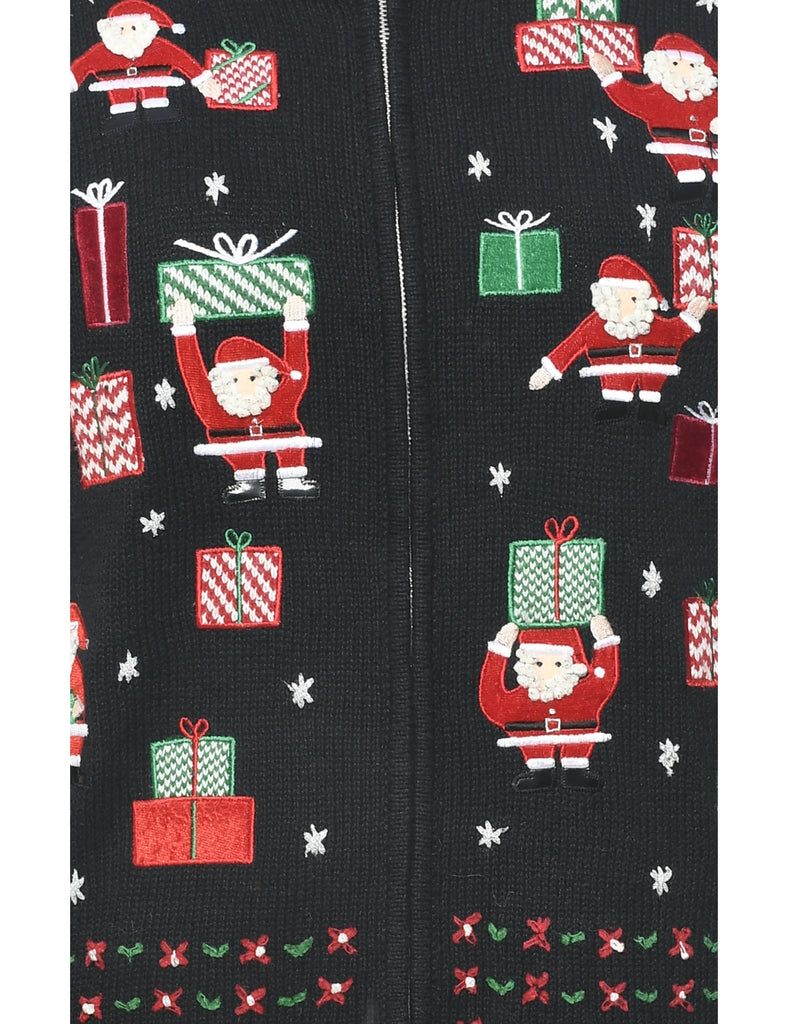 Santa Claus  Christmas Cardigan - M