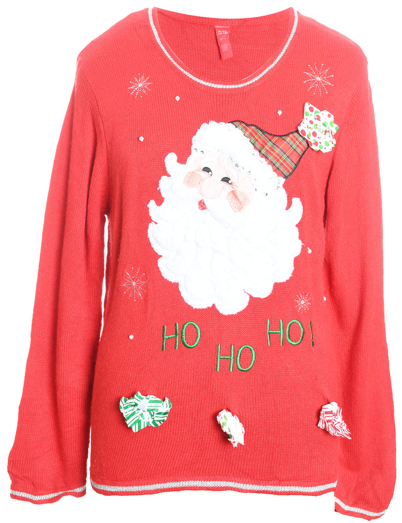 Santa Claus Christmas Jumper - XL