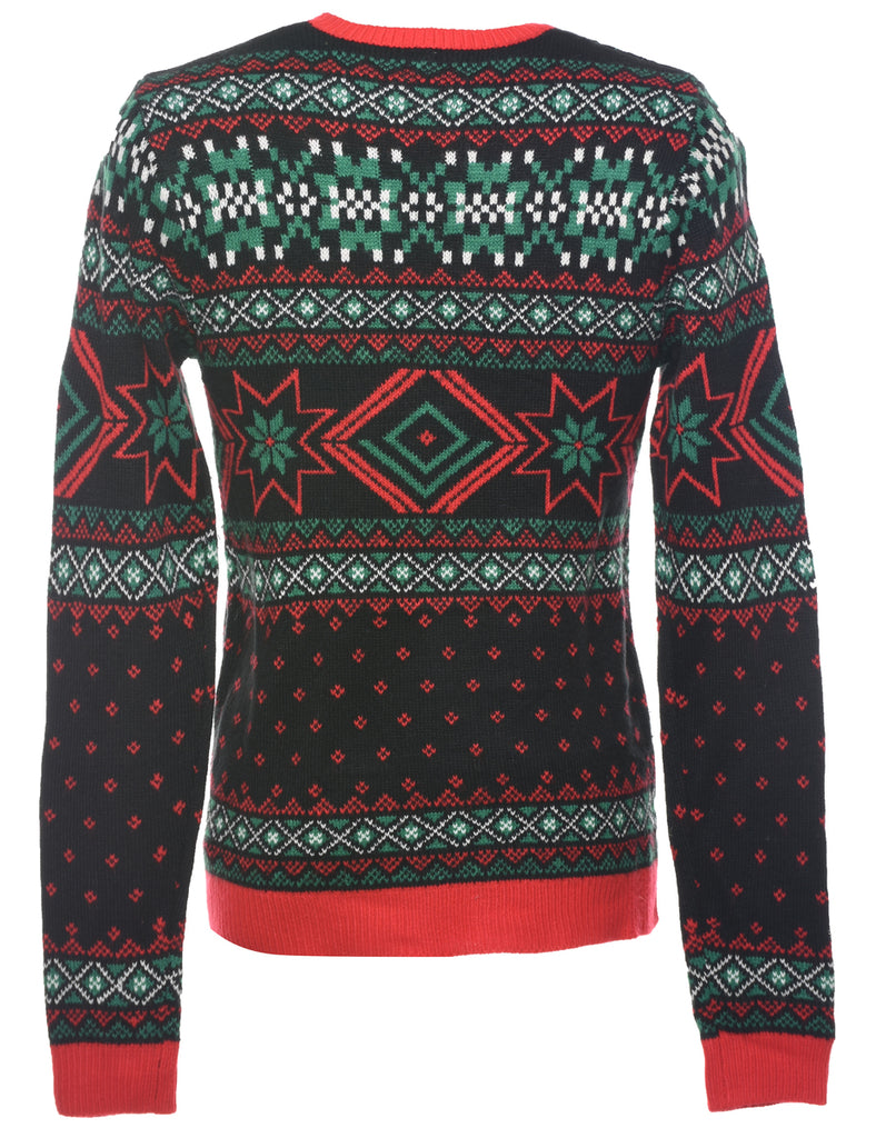 Santa Claus Christmas Jumper - S