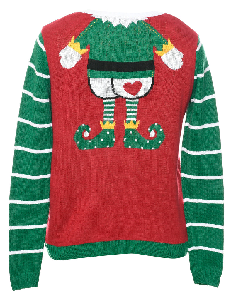 Santa Claus  Christmas Jumper - M