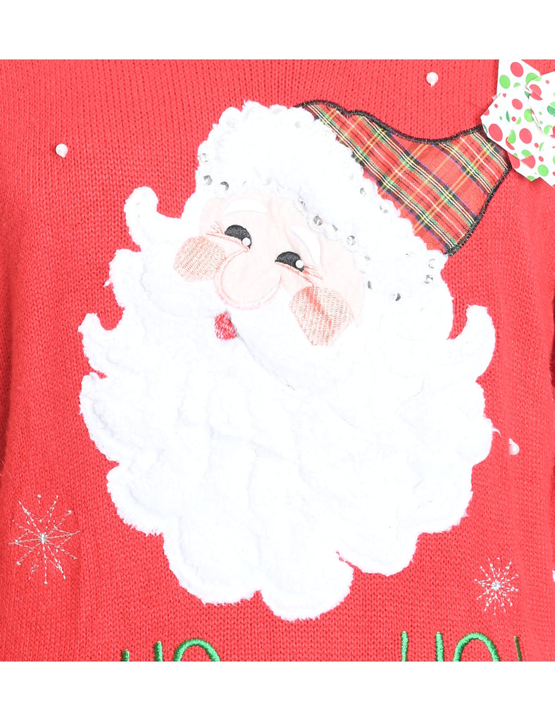 Santa Claus Christmas Jumper - XL