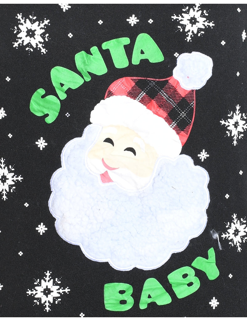 Santa Claus Christmas Jumper - S