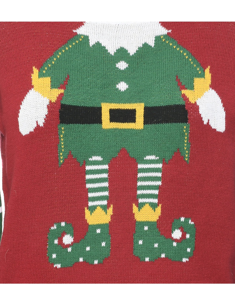 Santa Claus  Christmas Jumper - M