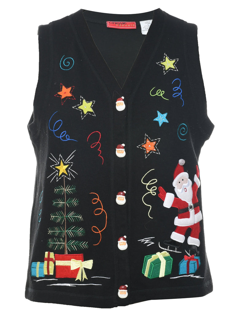 Santa Claus  Christmas Vest - L