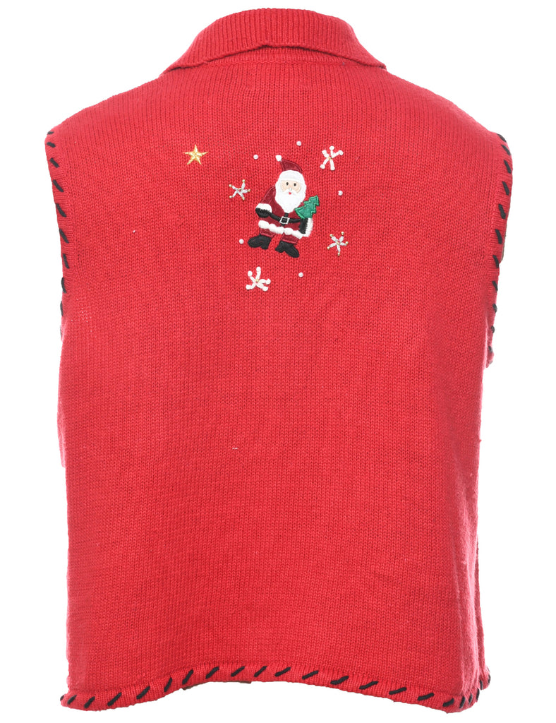 Santa Claus Christmas Vest - L