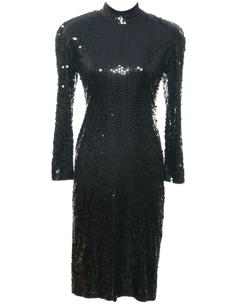 Sequined Evening Dress - S