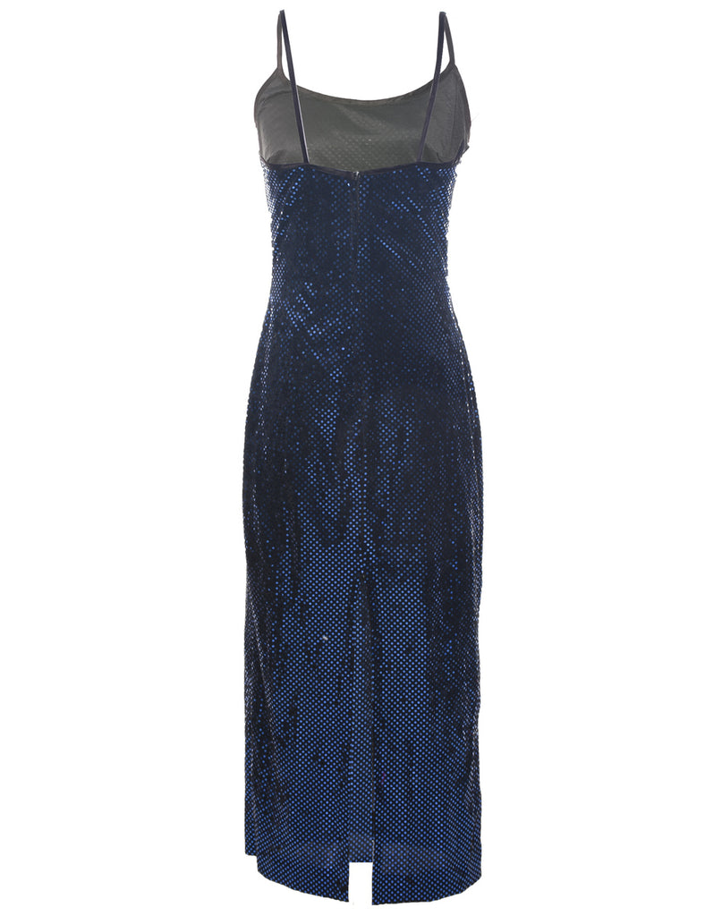 Sequined Evening Dress - S