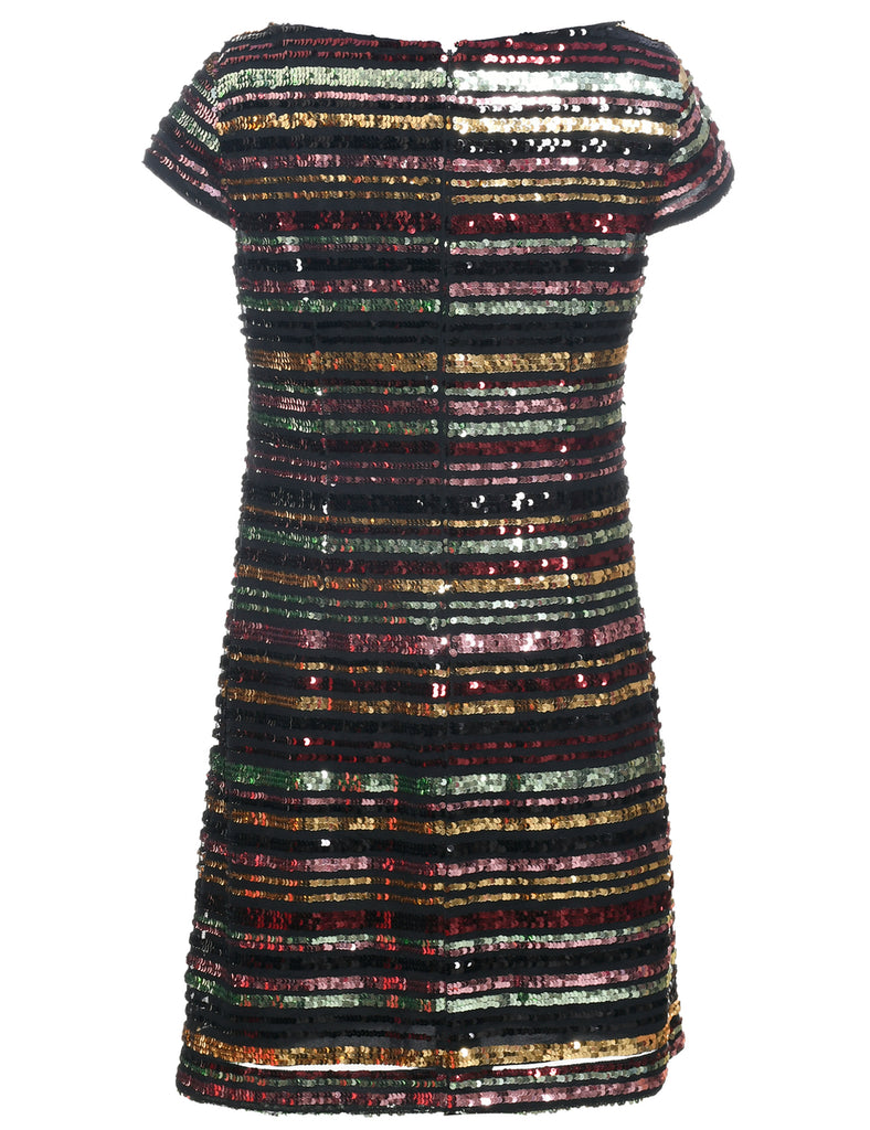 Sequined Party Dress - M