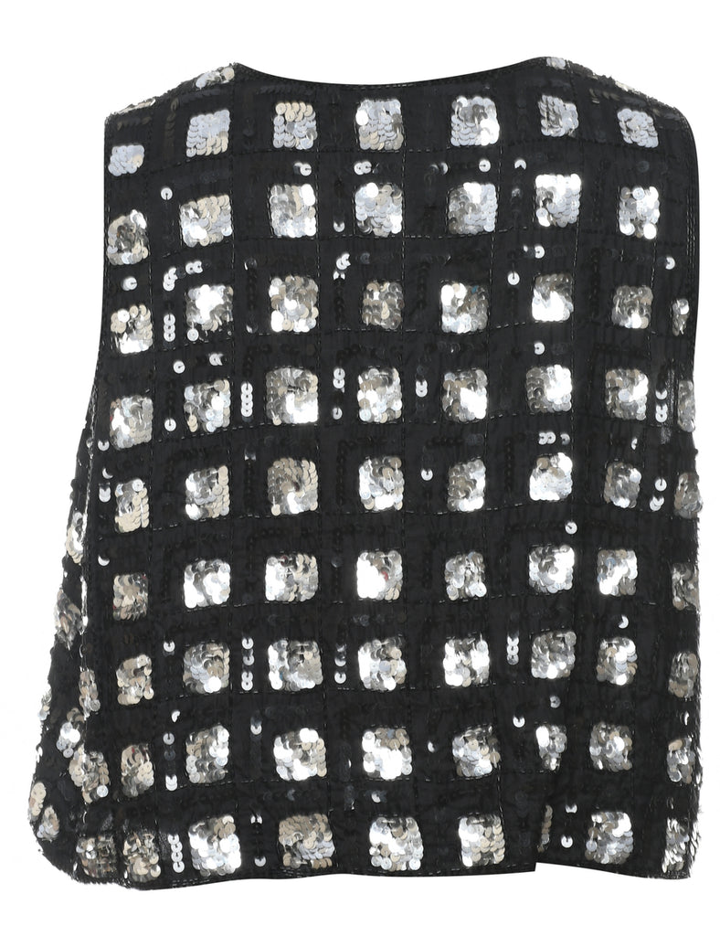 Sequined Waistcoat - L