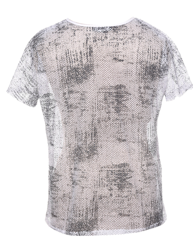 Sheer Effect Top - L